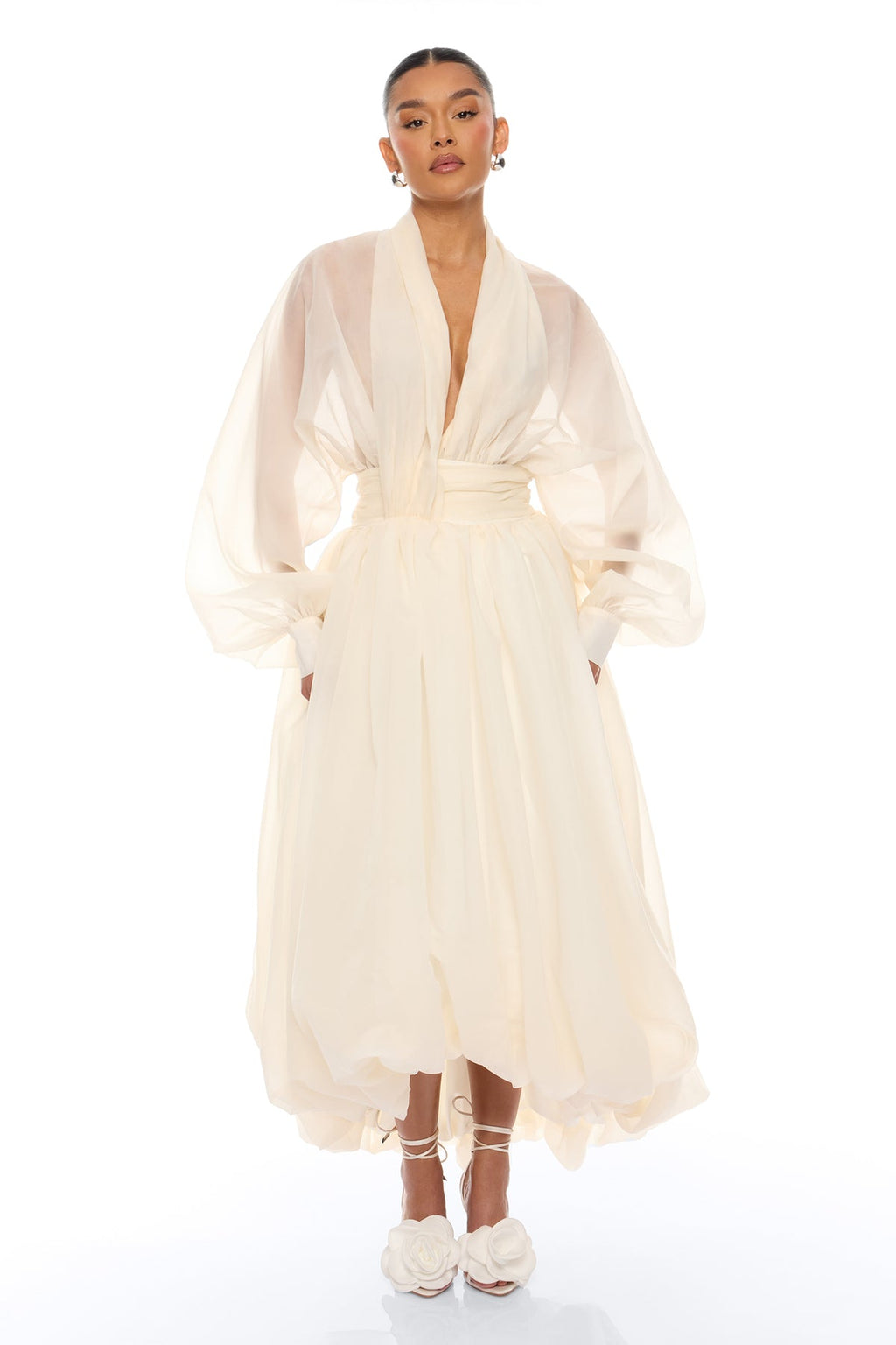 Muse Energy Taffeta Maxi Dress