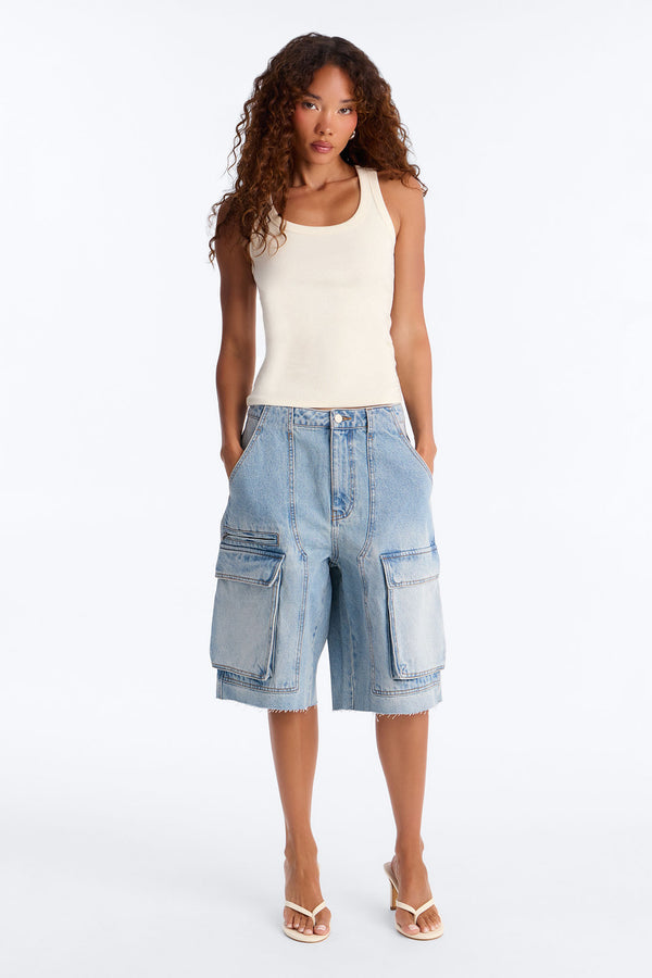 Parker Denim Cargo Jorts