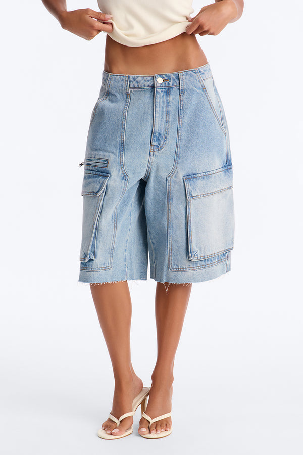Parker Denim Cargo Jorts