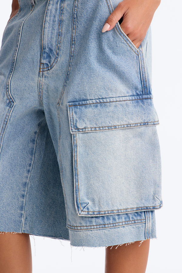 Parker Denim Cargo Jorts
