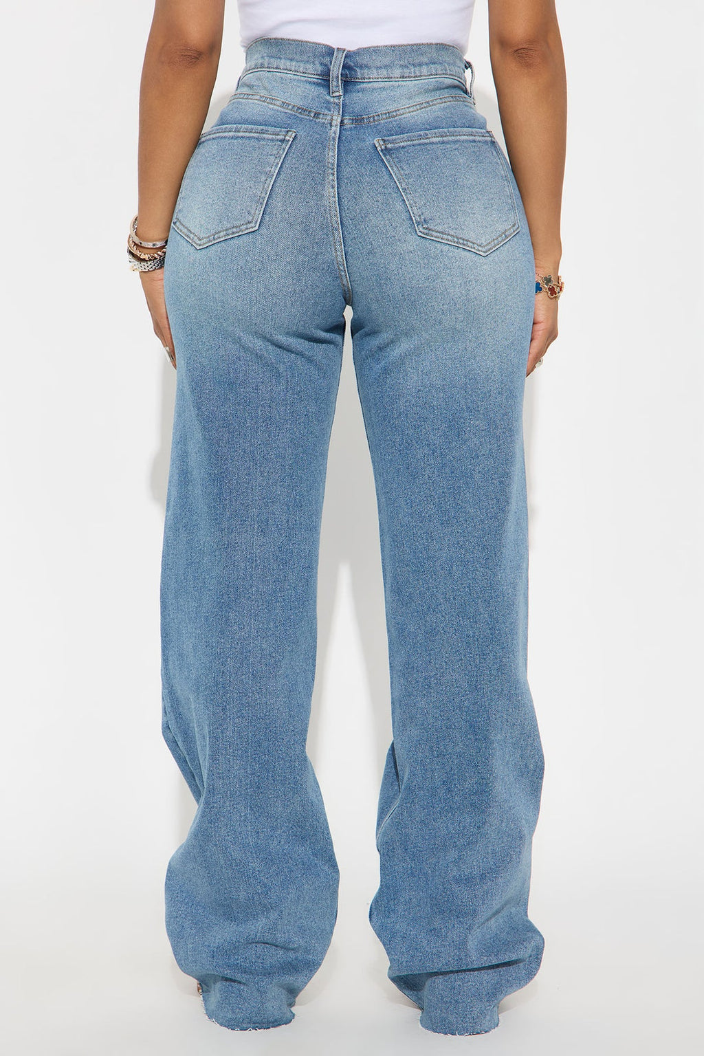 Tall Nova 90's Baby Basic Stretch Wide Leg Jean
