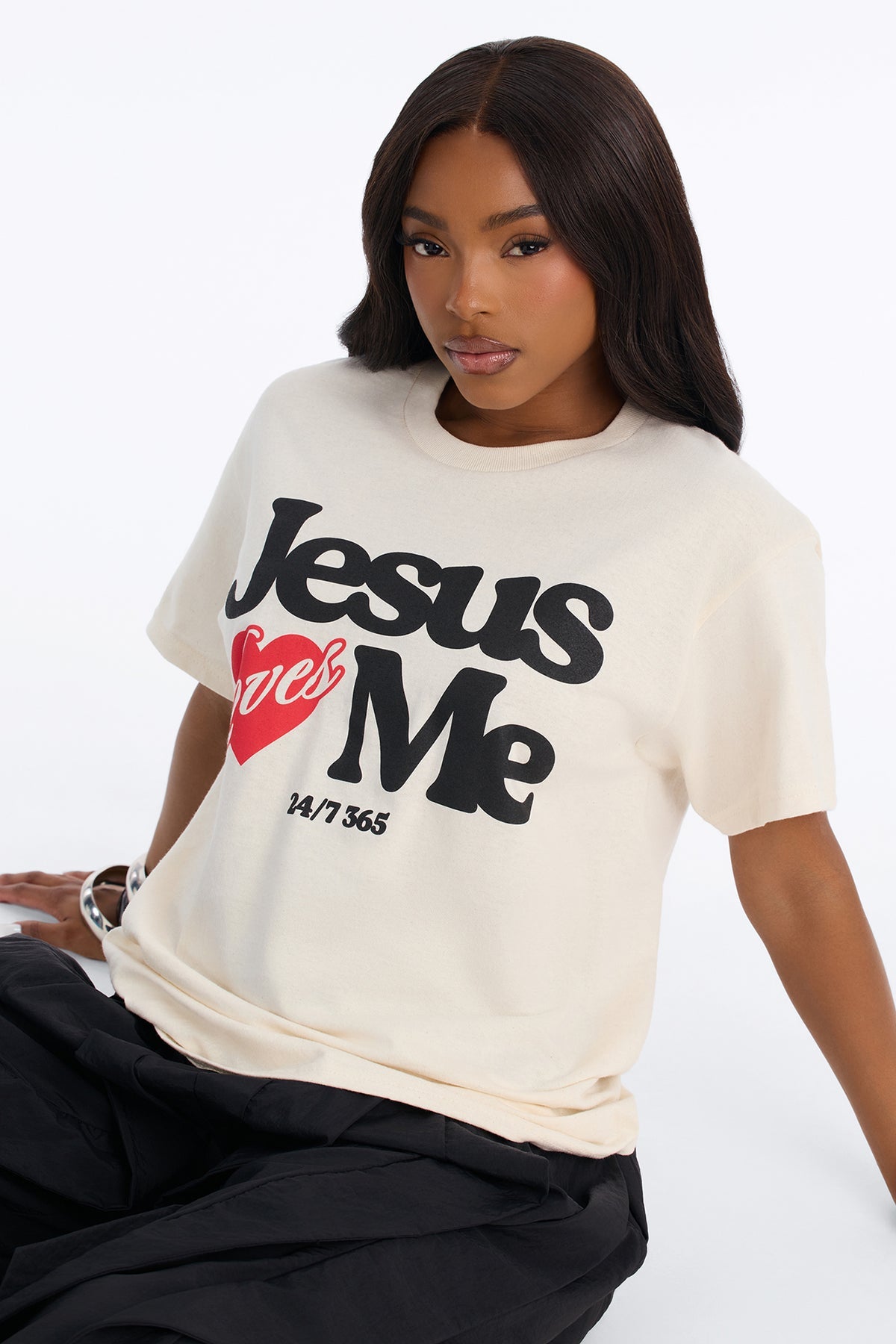 Sunday School Oversized Tee
